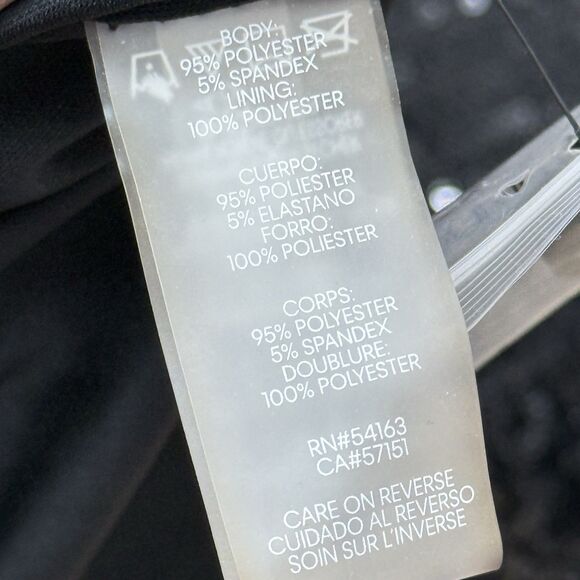 Calvin Klein Sequin Blouse Size 2X Sleeveless Tank Top New Years NYE Holiday - Picture 7 of 10